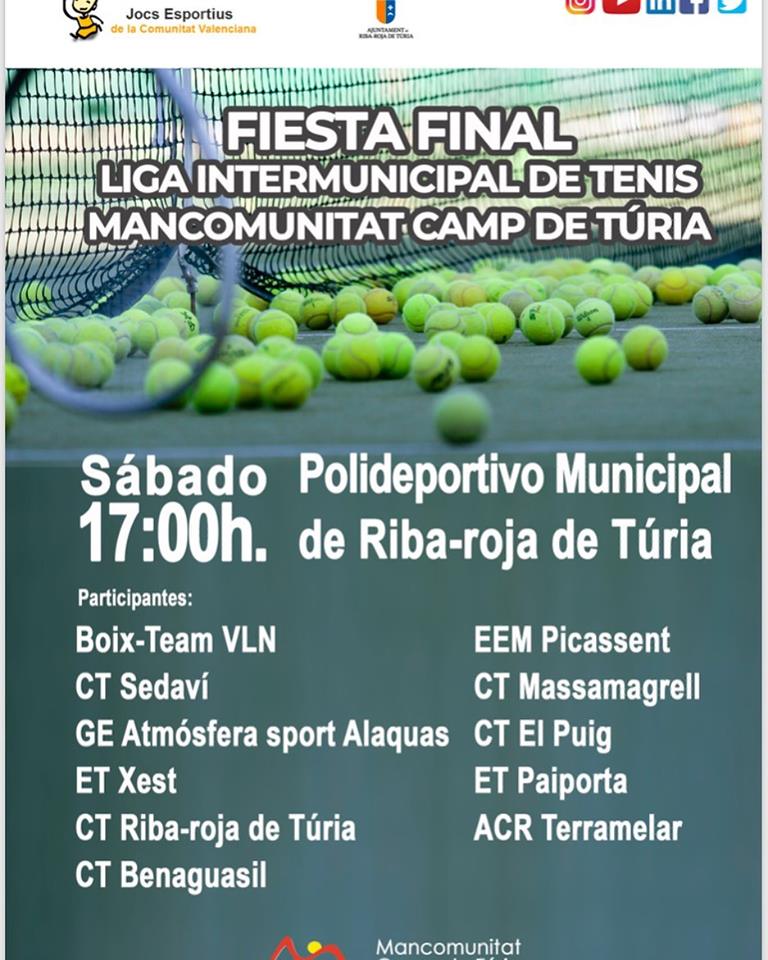 Liga intermunicipal de tenis en ribarroja