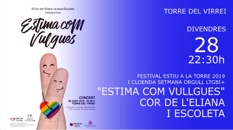 semana orgullo LGTBI en la eliana